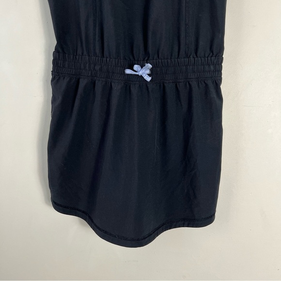 Ivivva By Lululemon Black Ready Set Goal Athletic Dress Girl Size 10 - Picture 7 of 13